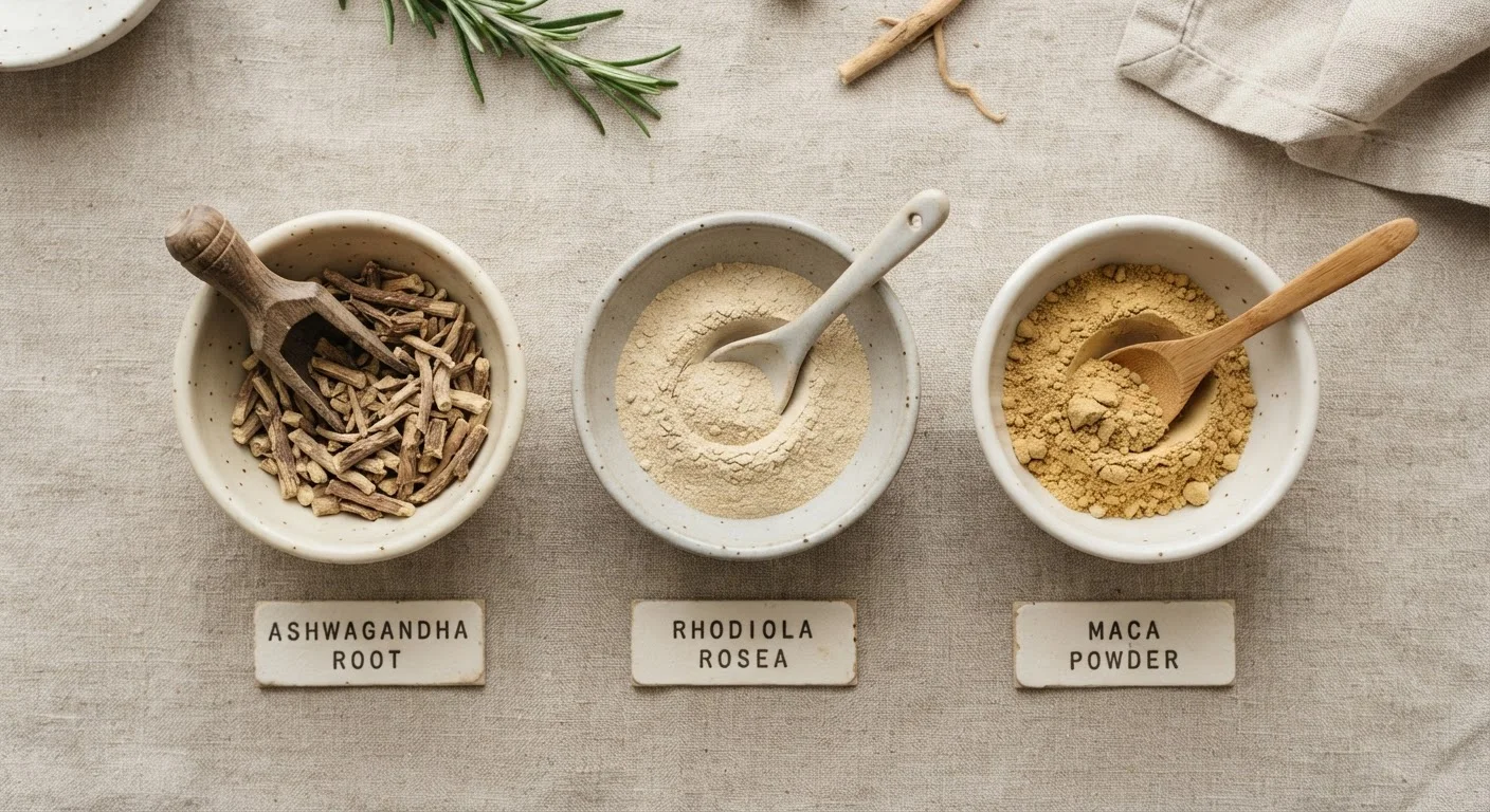 Adaptogenic Herbs and Women's Wellness: Ashwagandha, Rhodiola, and Maca Compared