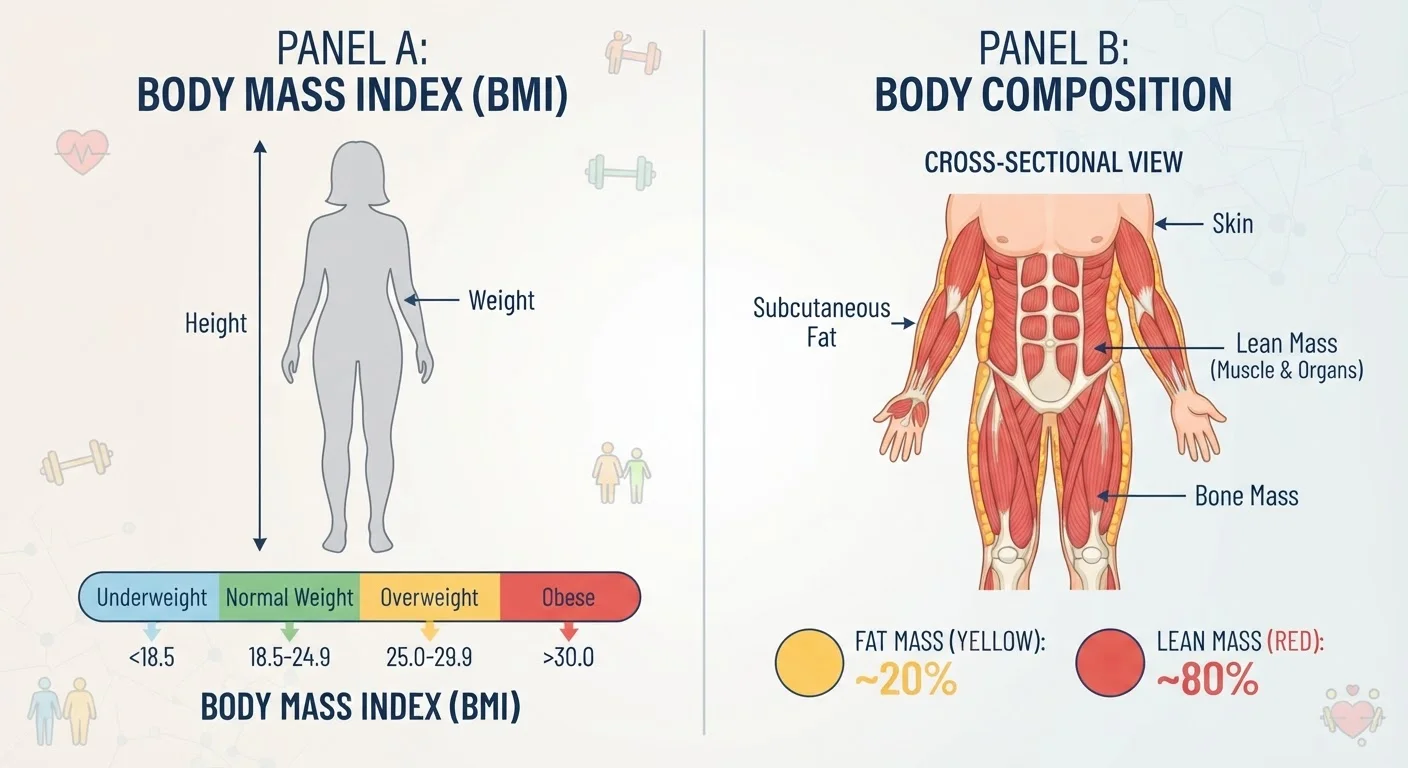 Body Fat Percentage vs. BMI: Two Numbers, Very Different Stories