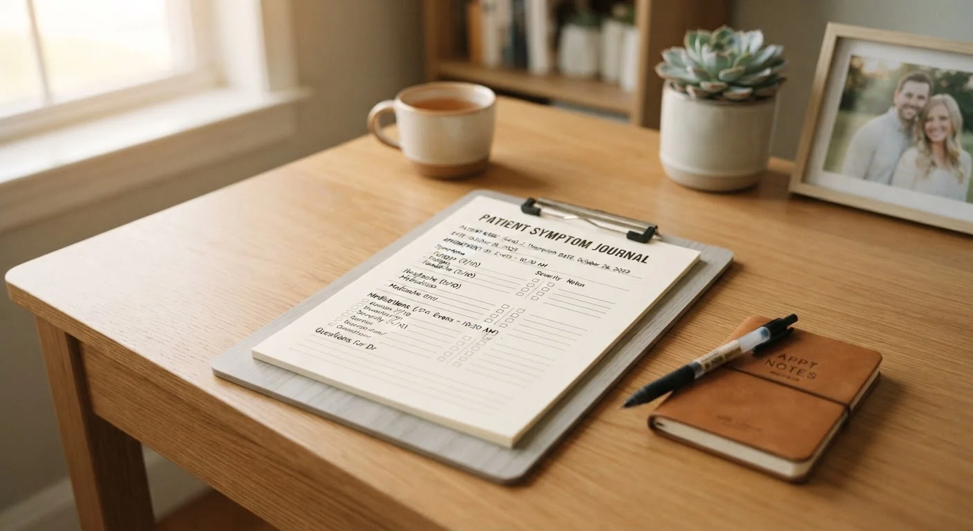 Bringing Your Symptom Log to a Medical Appointment: A Preparation Checklist