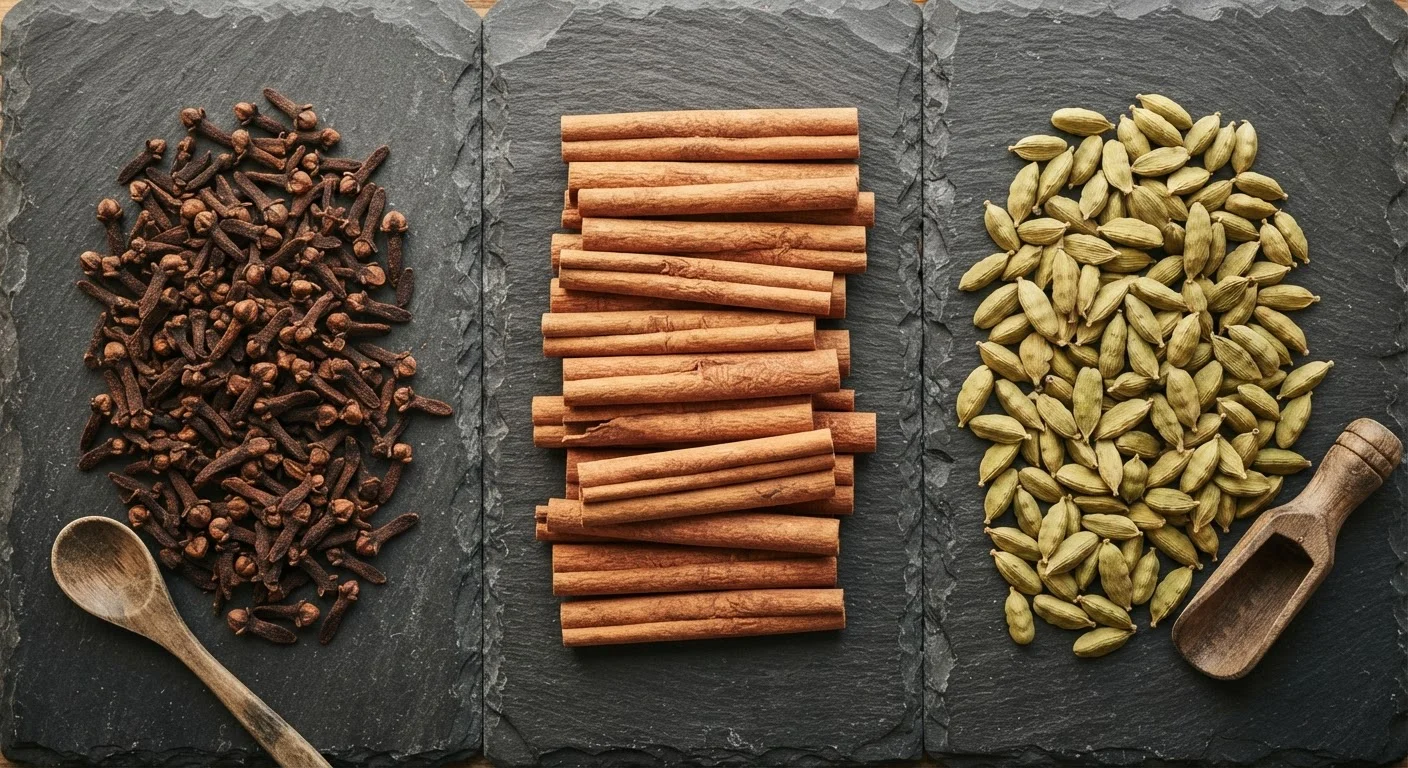 Cloves, Cinnamon, and Cardamom: What Distinguishes Their Health Profiles