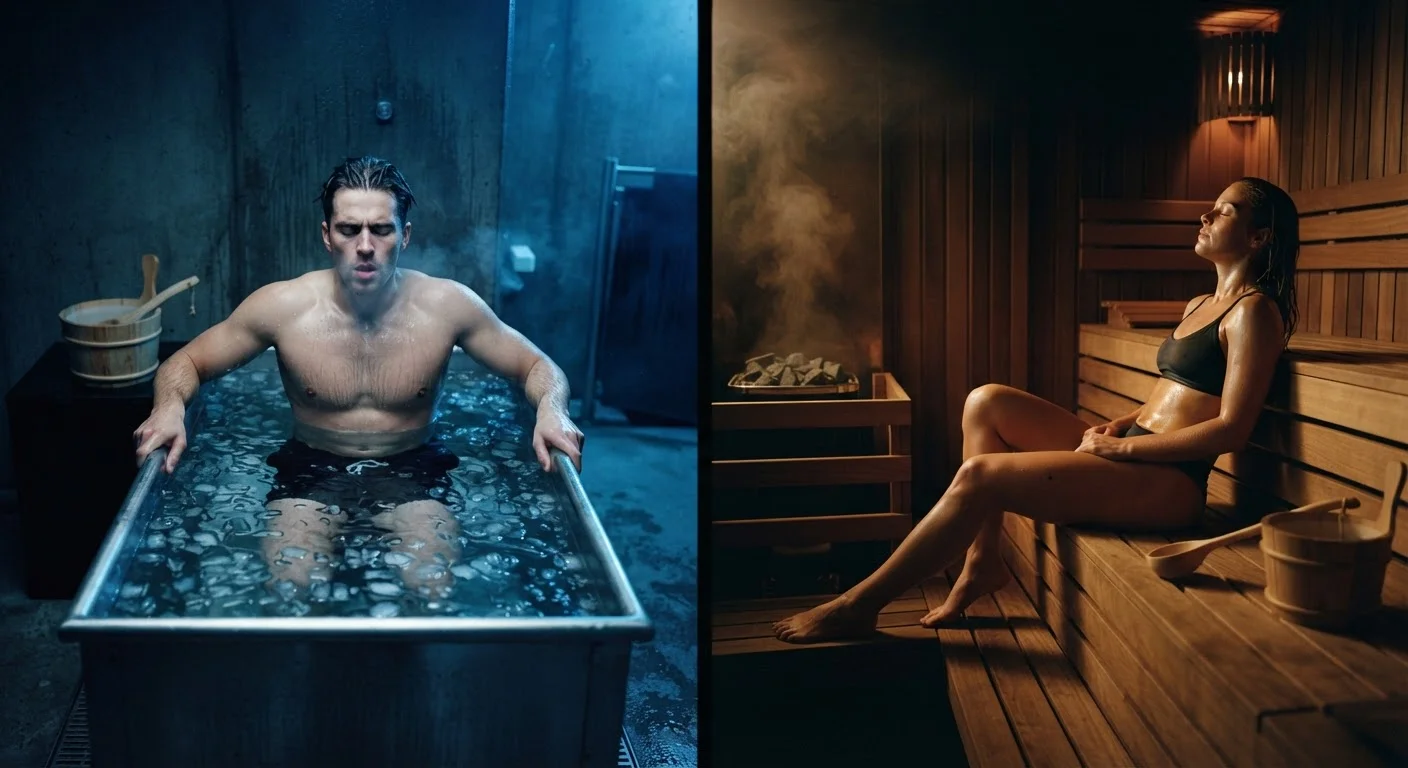 Cold Exposure vs. Heat Therapy: Recovery and Vitality Effects Compared