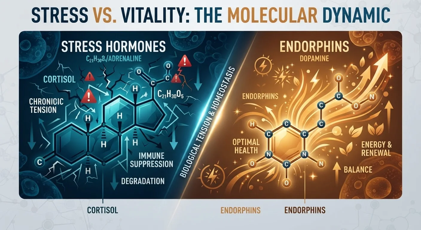 Cortisol and Testosterone: When Stress Becomes a Hormonal Problem