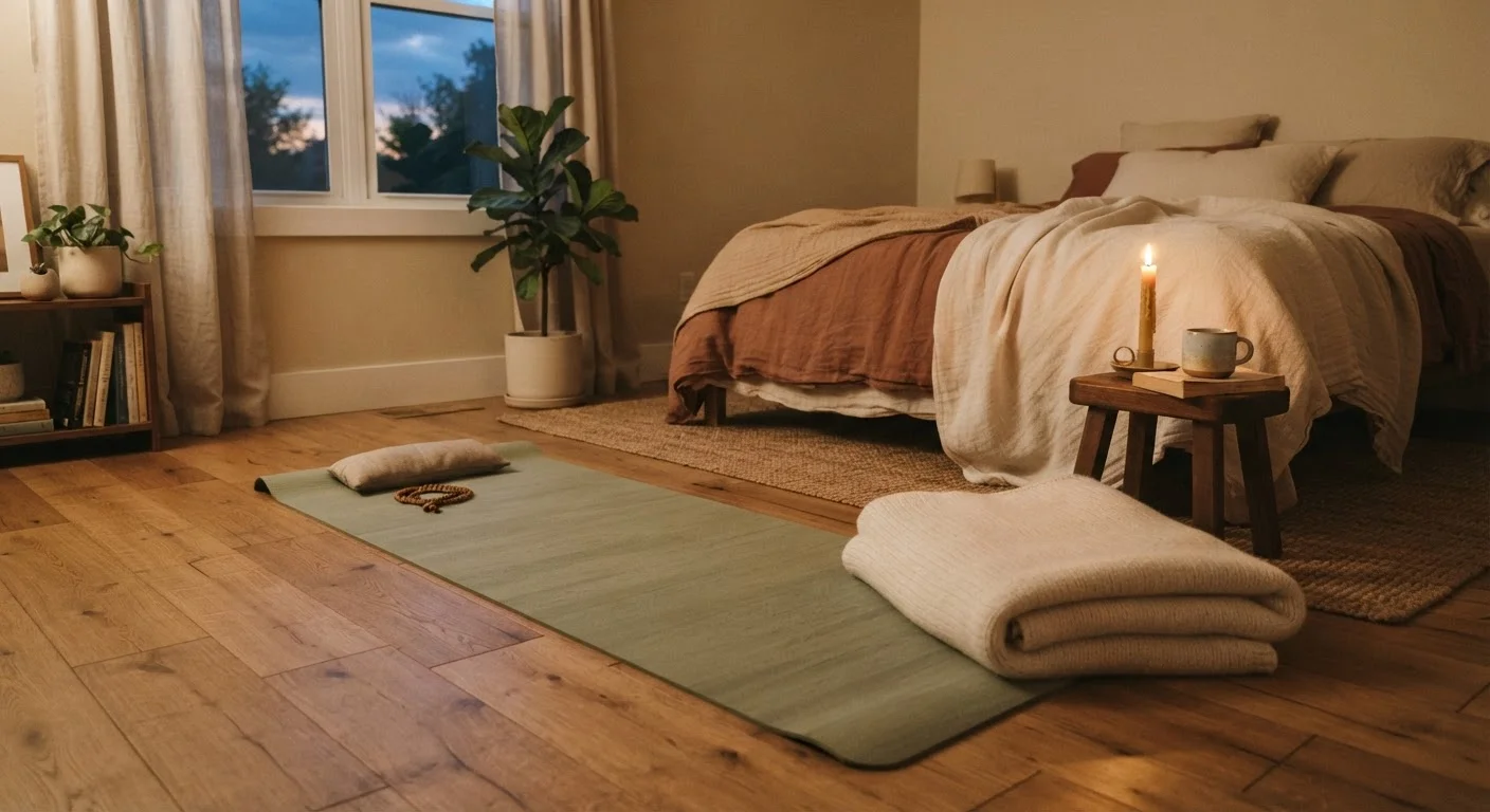 Evening Yoga Wind-Down: Building a Pre-Sleep Routine That Actually Sticks