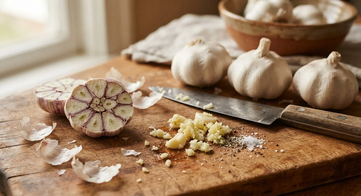 Garlic as an Antimicrobial: How Allicin Works and What That Means in Practice