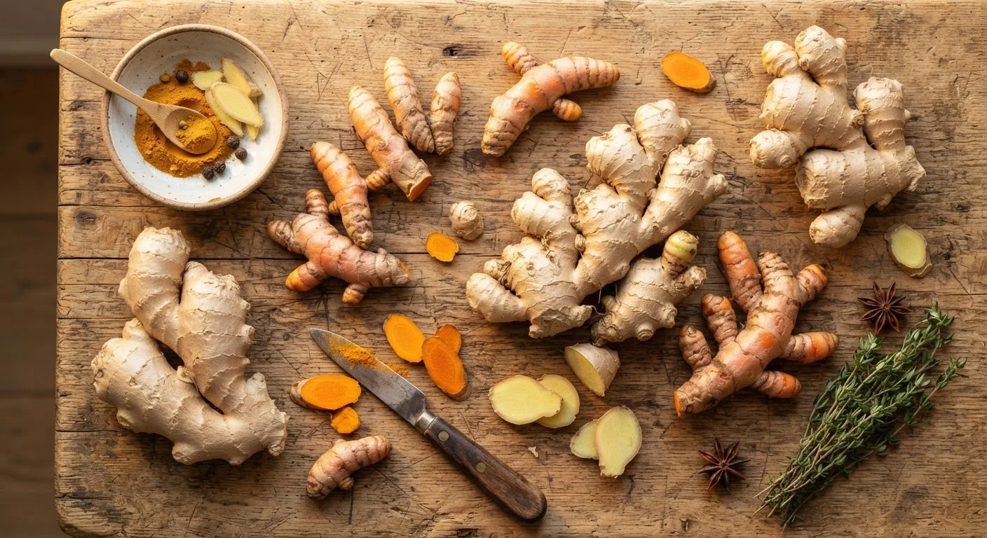 Ginger, Turmeric, and Inflammation: Separating the Evidence from the Hype