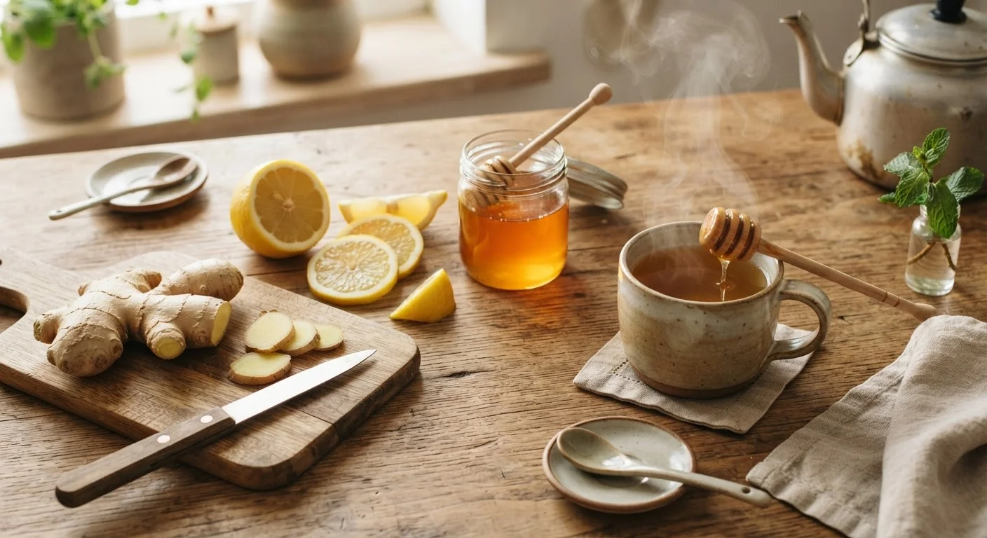 Honey, Lemon, and Ginger: Mapping the Roles Each Plays in a Sore Throat Remedy