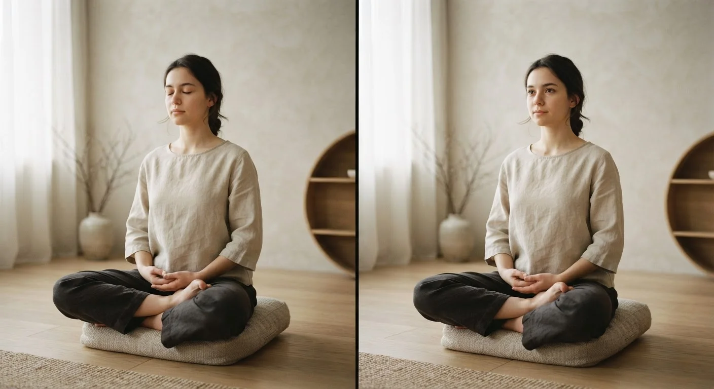 Open-Eye vs. Closed-Eye Meditation: Understanding the Difference