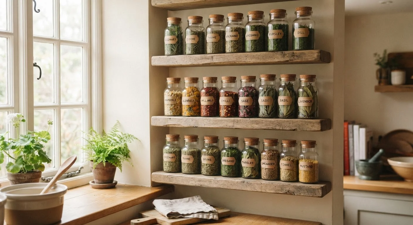 Storing Dried Herbs Without Losing Their Potency