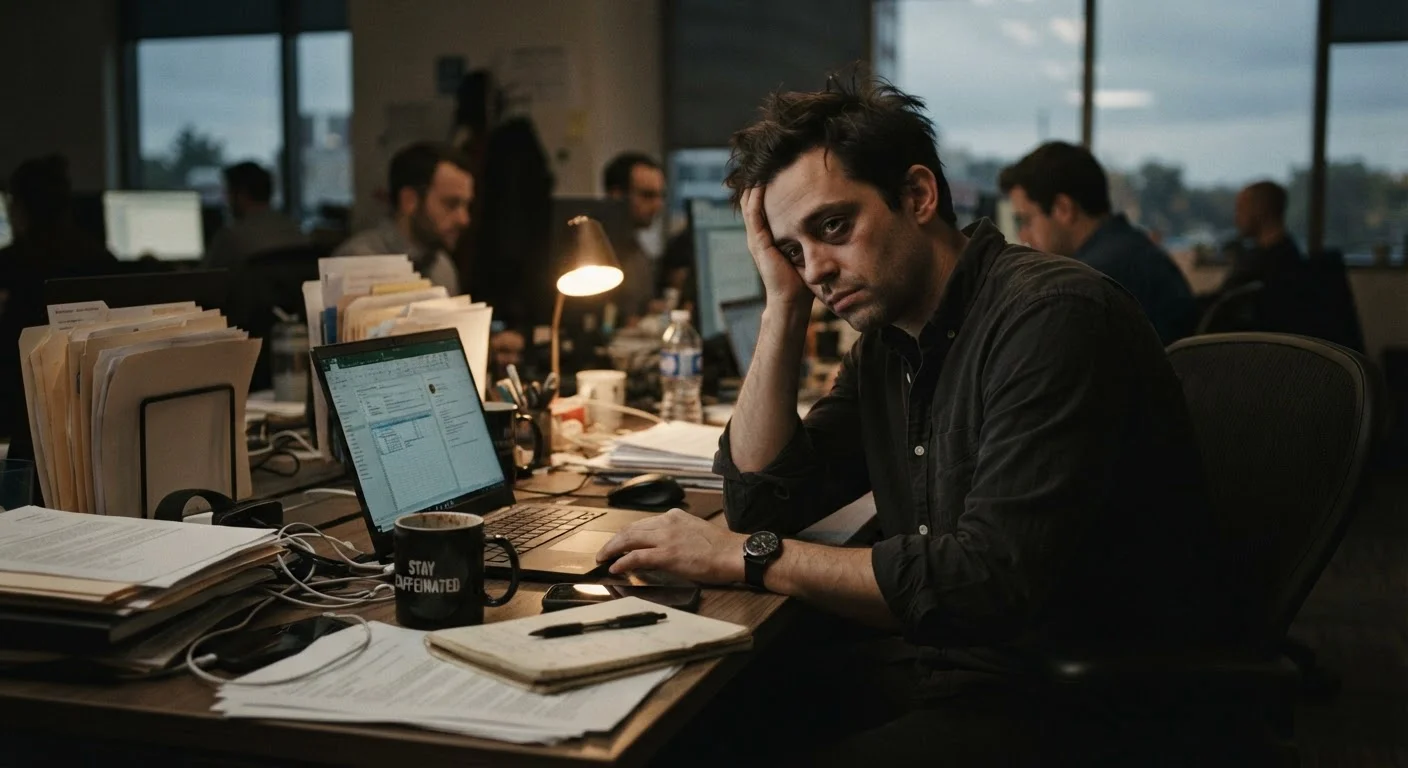 The Daily Habits That Quietly Drain Men's Physical Energy