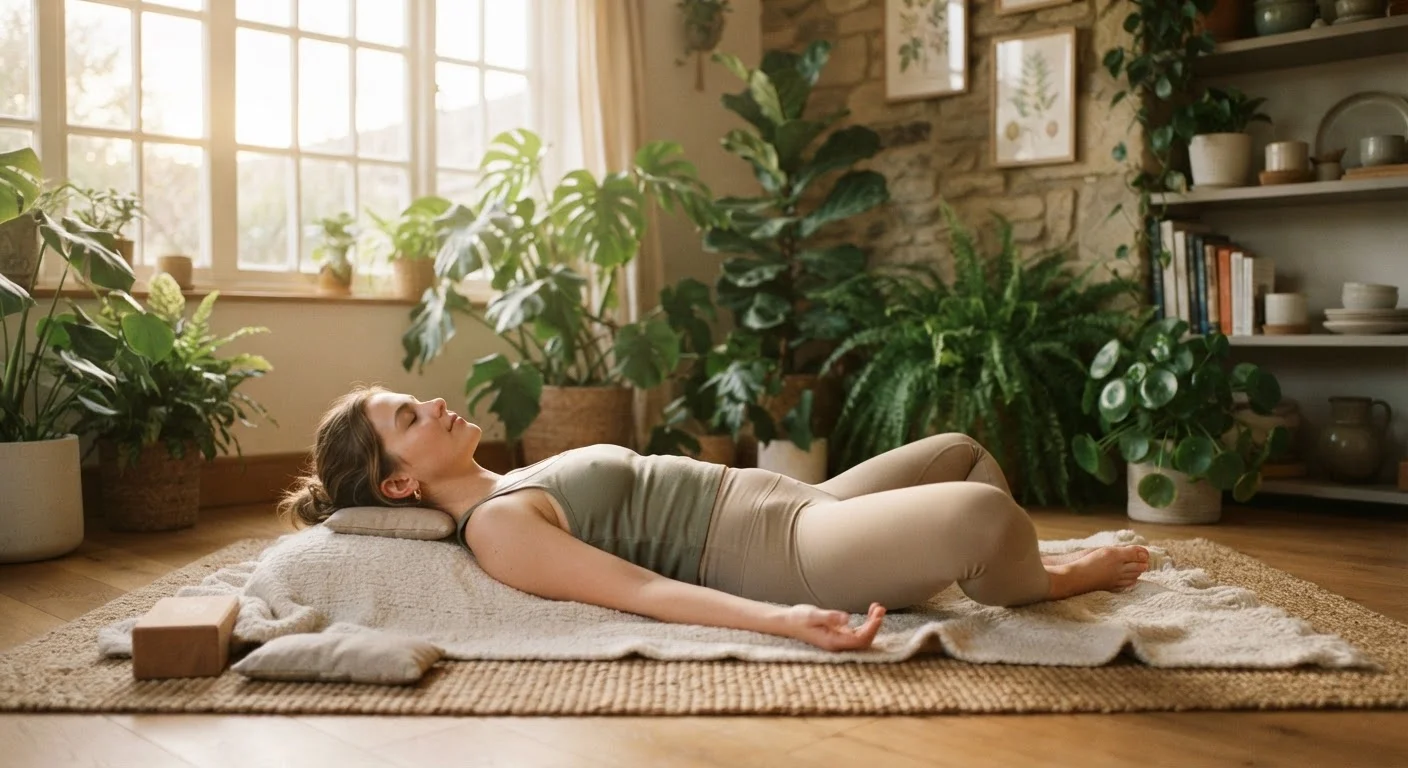What Happens to Your Nervous System During a Gentle Yoga Session