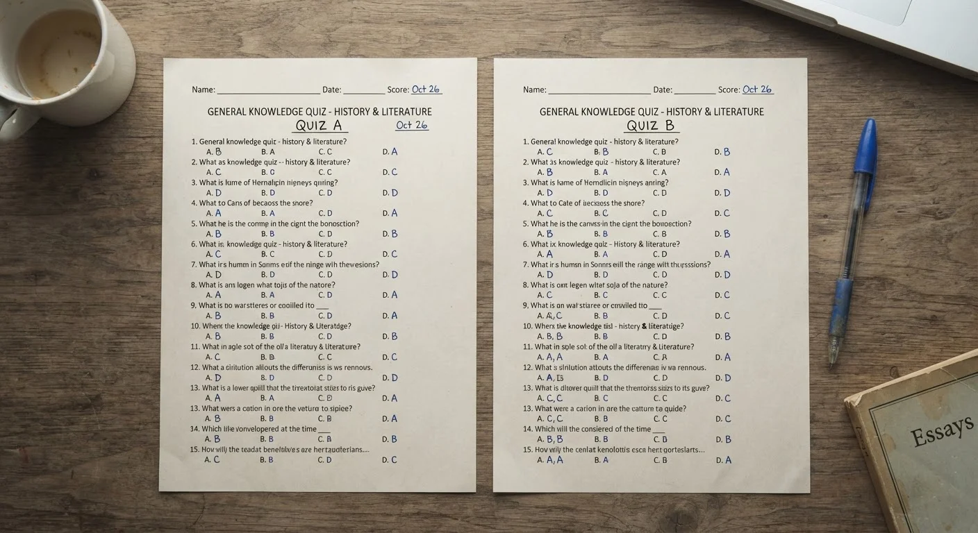 Why the Same Quiz Taken Two Weeks Apart Gives Different Results