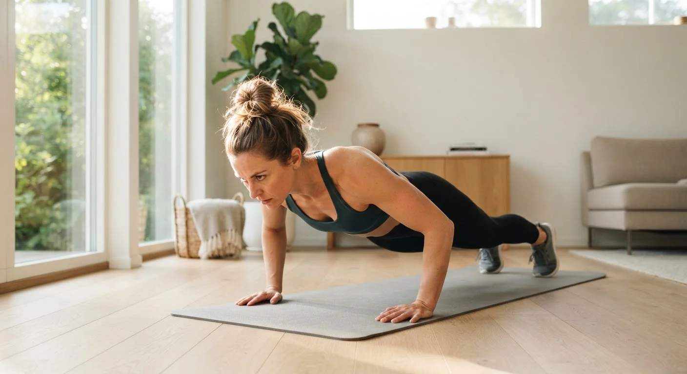 Why Your Home Workout Stops Feeling Hard After Two Weeks